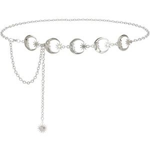 Moon & Star Chain Belt